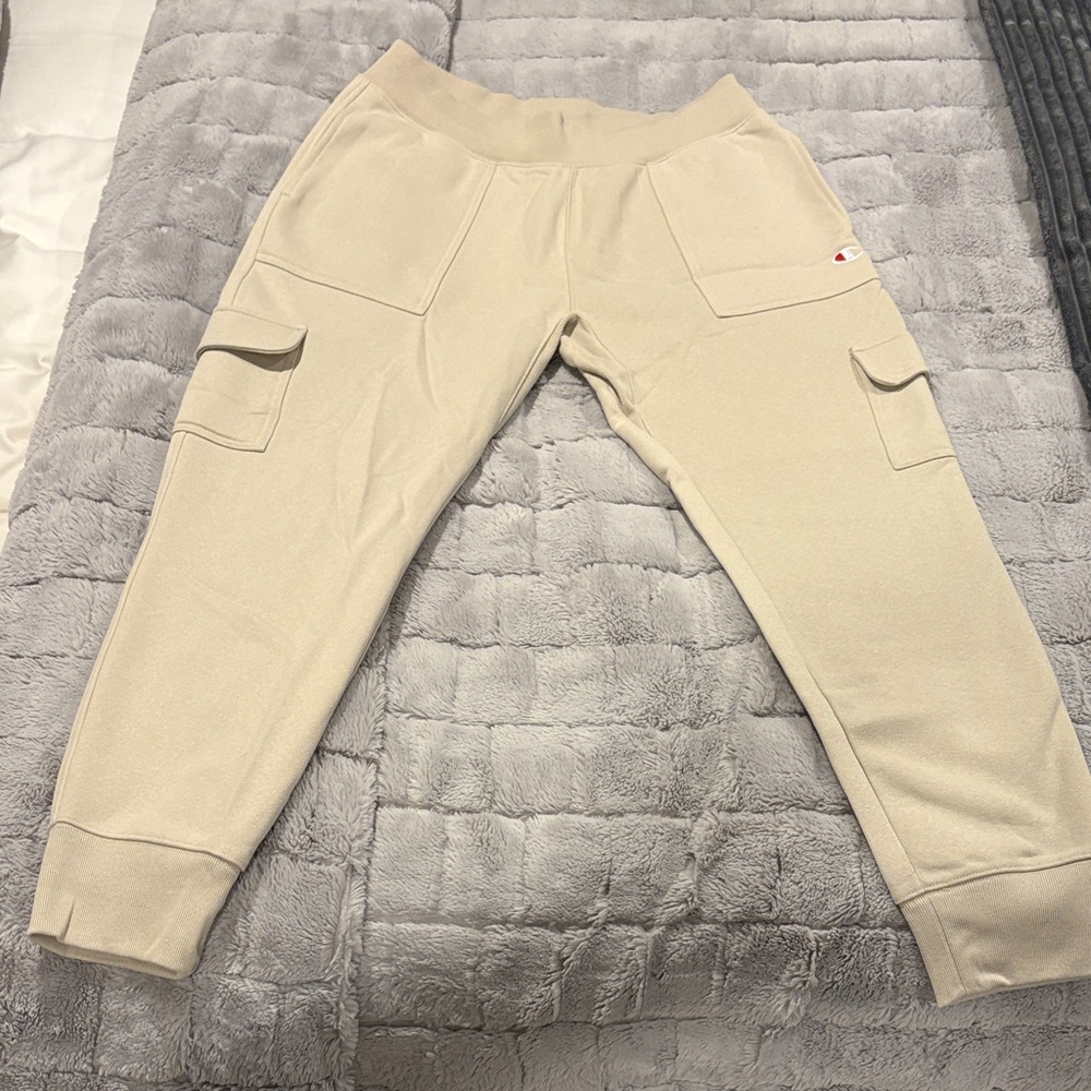 Champion Men's Beige Cargo Pants